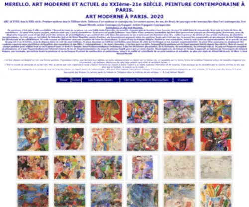 Artmodernepeinture.com(Art Moderne) Screenshot