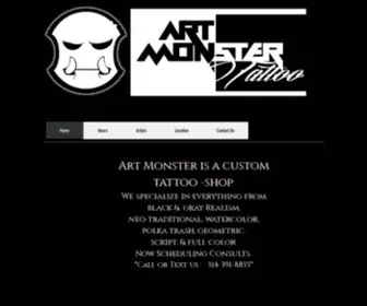 Artmonstertattoo.com(artmonstertattoo) Screenshot