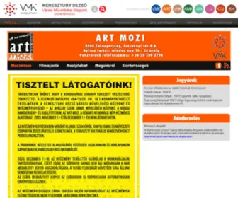 Artmozizeg.hu(Keresztury Dezső VMK) Screenshot