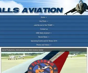 Artnalls.com(The World's ONLY Civilian Harrier) Screenshot