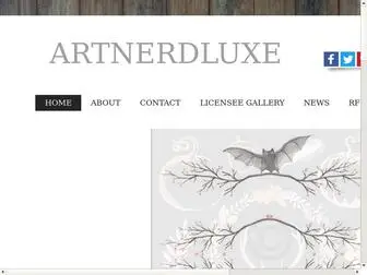 Artnerdluxe.com(Illustrator making vintage inspired artwork) Screenshot