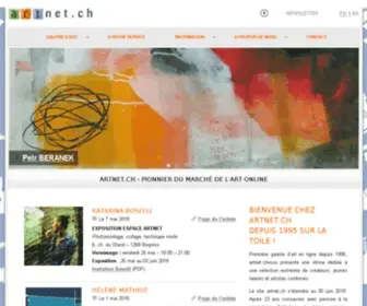 Artnet.ch(Peintre) Screenshot