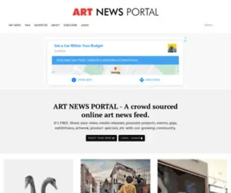 Artnewsportal.com(ART NEWS PORTAL) Screenshot