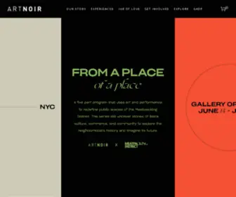 Artnoir.co(ARTNOIR) Screenshot