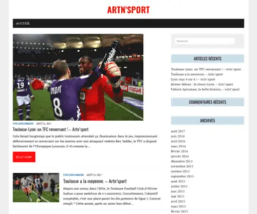 Artnsport.fr(Artnsport) Screenshot