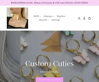 Artodaycharmjewelry.net(AR Minimalist Jewelry) Screenshot