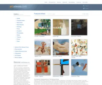 Artodessa.com(Art of Odessa Gallery of Fine Paintings For Sale Online) Screenshot