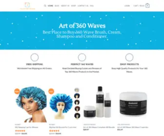 Artof360Waves.com(Art of 360 Waves) Screenshot