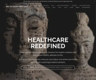 Artofacu-Stpete.com(Art of Acupuncture) Screenshot