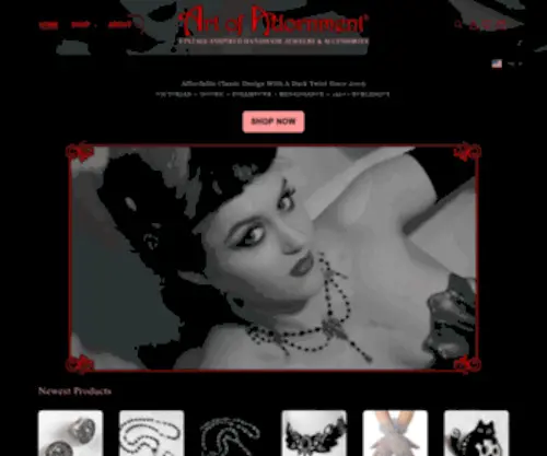 Artofadornment.ca(Art of Adornment) Screenshot