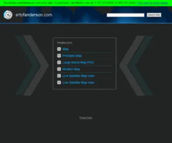 Artofanderson.com(Irish art) Screenshot