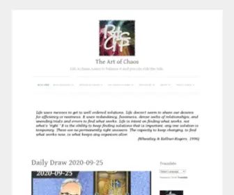 Artofchaos.blog(The Art of Chaos) Screenshot