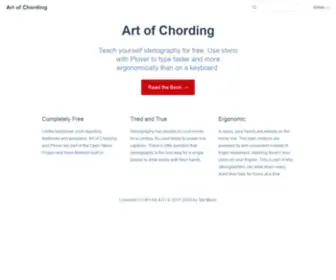 Artofchording.com(Art of Chording) Screenshot