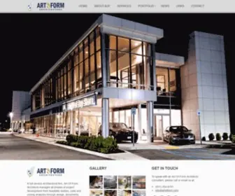 Artofform.com(Art-Of-Form Architecture) Screenshot