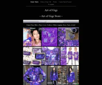 Artofgigi.com(Artofgigi) Screenshot