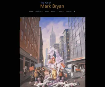 Artofmarkbryan.com(Art of Mark Bryan) Screenshot