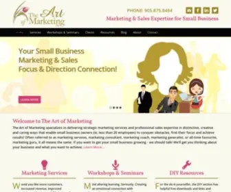 Artofmarketing.ca(The Art of Marketing Inc) Screenshot