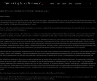 Artofmikemignola.com(The Art of Mike Mignola) Screenshot
