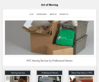 Artofmoving.com(Artofmoving) Screenshot