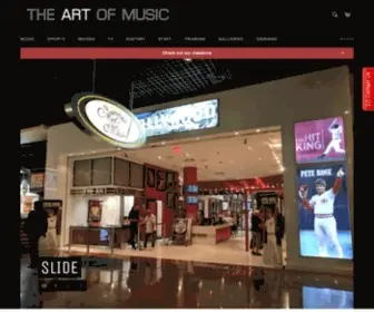 Artofmusiclv.com(The Art of Music) Screenshot