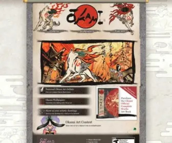 Artofokami.com(Okami Art) Screenshot