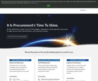 Artofprocurement.com(Art of Procurement) Screenshot