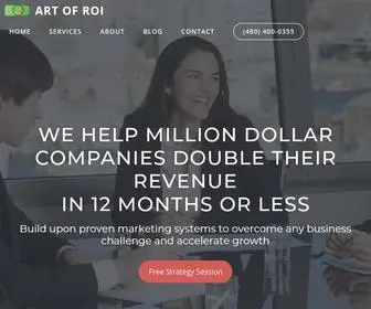 Artofroi.com(Results-Driven Digital Marketing Agency) Screenshot