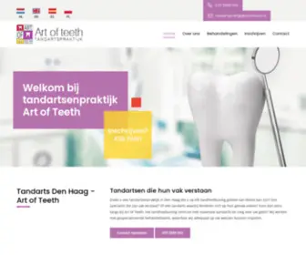 Artofteeth.nl(Artofteeth) Screenshot