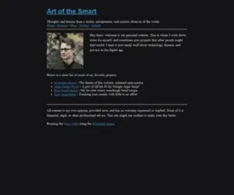 Artofthesmart.com(Art of the Smart) Screenshot
