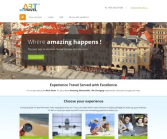 Artoftravel.eu(Art of Travel) Screenshot