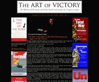 ArtofVictory.com(The Art of Victory) Screenshot