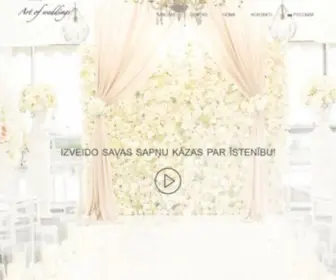 Artofweddings.lv(Art Of Weddings) Screenshot