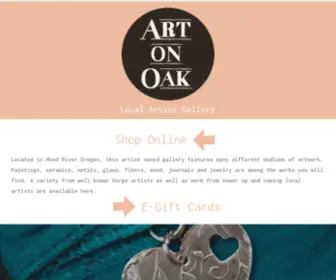 Artonoak.com(Art On Oak) Screenshot