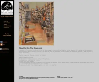 Artontheboulevard.org(Art On The Boulevard) Screenshot