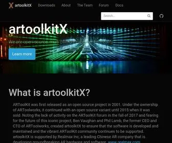 Artoolkitx.org(ArtoolkitX artoolkitX) Screenshot