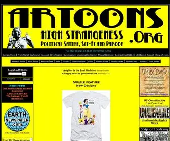 Artoons.org(Political Parody and Satire) Screenshot