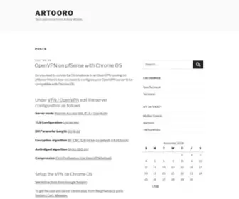 Artooro.com(Arthur.wiebe) Screenshot