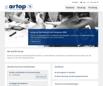 Artop.de(Institut an der Humboldt) Screenshot