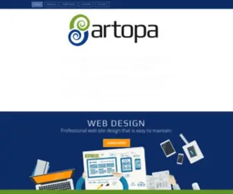 Artopa.com(Designed) Screenshot