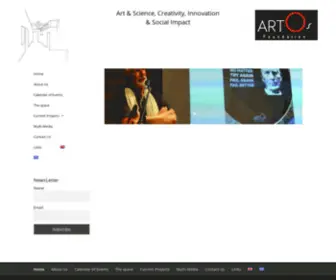 Artosfoundation.org(Artos Cultural and Research Foundation) Screenshot