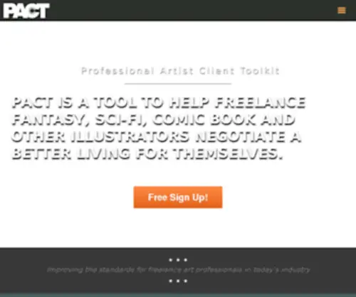 Artpact.com(Professional Artist Client Toolkit) Screenshot