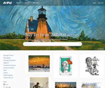 Artpal.com(Buy Art & Sell Artwork Online) Screenshot