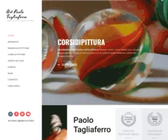 Artpaolotagliaferro.it(Paolo Tagliaferro) Screenshot