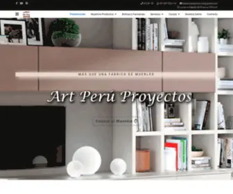 Artperuproyectos.com(Presentación) Screenshot