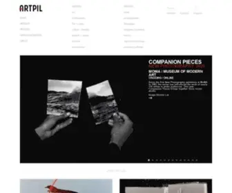 Artpil.com(Profiles of the Arts) Screenshot