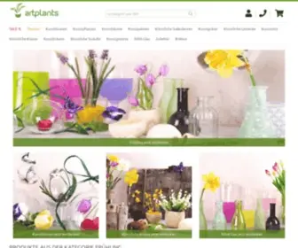 Artplants.de(Entdecken Sie die Vielfalt von Kunstpflanzen) Screenshot