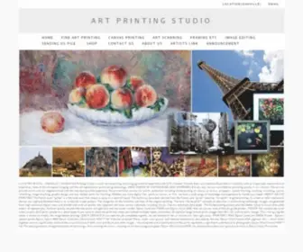 Artprinting.ca(Art printing Oakville) Screenshot