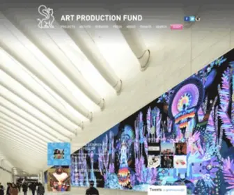 Artproductionfund.org(Art Production Fund) Screenshot