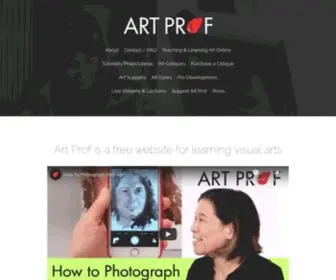 Artprof.org(Artprof) Screenshot