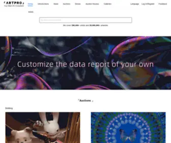 ArtproGlobal.com(ArtPro Your Best Art Consultant) Screenshot